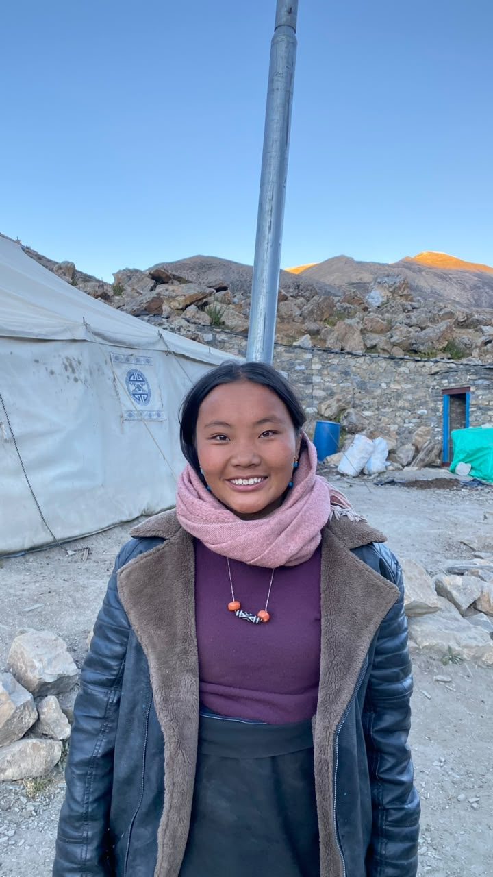 Sonam Bhuti Gurung smiling in Chharka